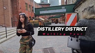 Toronto Distillery District Walking Tour  Spring 2024 toronto downtown [upl. by Jaime]