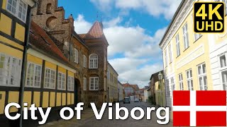 City of Viborg  Driving in Denmark [upl. by Yanej935]