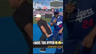 DAVE ROBERTS HAD TOO MUCH ENERGY😭😂😂shorts mlb baseball [upl. by Violette]