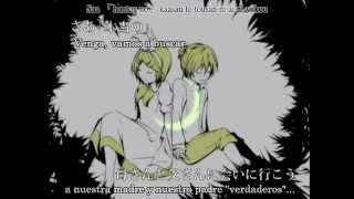 【mothy feat Kagamine Rin · Len】 Tale of Abandonment on a Moonlit Night 【Sub Español  Romaji】 [upl. by Aneek]