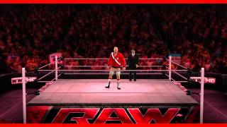 Antonio Cesaro WWE 2K14 Entrance and Finisher Official [upl. by Leandre]