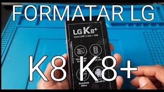 Hard reset LG K8 K8 desbloquear formatar remover bugs do sistema [upl. by Jollanta]