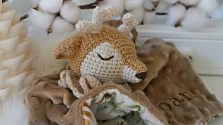 Rennes faon biche doudou au crochet [upl. by Ramoh469]