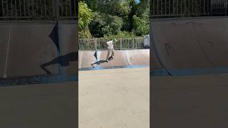 Cruising at the skatepark😁 skate skateboarding skateprogress foryou [upl. by Cherry]