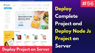 56 Deploy Complete Project and Deploy Node Js project on Render  Full Stack Project in React 🔥🔥🔥 [upl. by Silloc178]