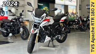 New TVS Apache RTR 180 2V Full Detailed Review ❤️ Price amp Features Best In Segment [upl. by Ainecey]