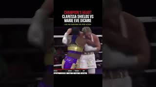 CLARESSA SHIELDS VS MARIE EVE DICAIR  HIGHLIGHTS [upl. by Girand]