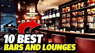 Top 10 BEST bars and lounges in Las Vegas  2022 [upl. by Glarum875]