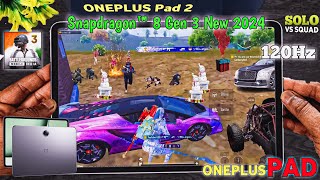 🔥 ONEPLUS Pad 2 PUBG TEST  DONT BUY🔥Eriangle 120fps💥ONEPLUS Pad 2 PUBG BGMI TEST [upl. by Ddahc524]