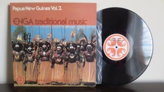 Papua New Guinea  Enga Traditional Music 197  Vinyl Reincarnation [upl. by Odanref]