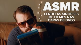 ASMR  lendo sinopses de filmes quase inaudível [upl. by Milicent]