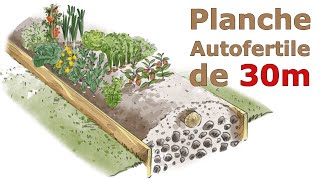 Planche Autofertile de 30m  Permaculture [upl. by Edwyna]