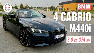 BMW M440i xDrive Cabrio 2024 test PL Pertyn Ględzi [upl. by Kentigera]