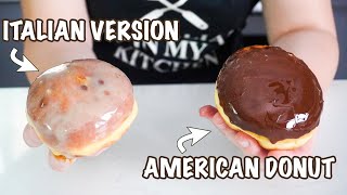 The AMERICAN DONUT revised  ITALIANIZED [upl. by Aicatan]