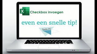 Snelle Korte Tip checkbox in je werkblad [upl. by Eeleak]