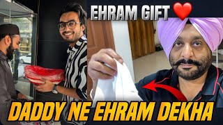 Ehram Gift By Affan Ke Ammi  Dad Ne Ehram Unbox Kiya  Umrah Ki Tyari Param Vlog 138 [upl. by Aicined]