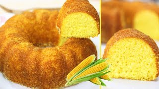 BOLO DE MILHO MAIS FÃCIL E DELICIOSO DO MUNDO I SEM GLÃšTEN I DIKA DA NAKA [upl. by Ahsieit162]