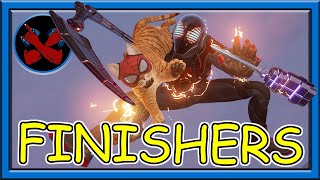 Miles Morales All Finishers [upl. by Ocnarf]