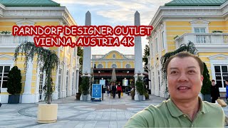 Designer Outlet Parndorf  Vienna Austria 4K [upl. by Dnaletak]