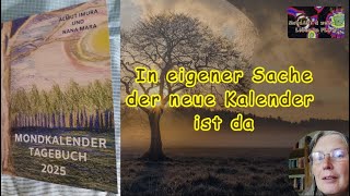 MondART in eigener Sache Vorankündigung des neues Kalenders mit Blick ins Buch [upl. by Samoht]