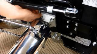 How to fix a wobbly Styling Chair or Barber Chair [upl. by Bartko]