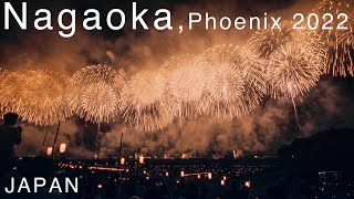 Nagaoka Fireworks festival 2022  Phoenix 2022 [upl. by Macleod]