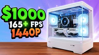 The BEST 1000 Gaming PC Build in 2024 [upl. by Baras]