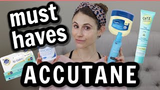 Accutane must haves Skin care product essentials Dr Dray [upl. by Jar899]