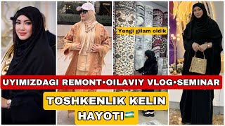 UYIMIZANI REMONTI VANIHOYAT TUGADI•OILAVIY KOTTA VLOG•ZO’R GILAMLA OLDIK [upl. by Oberheim]