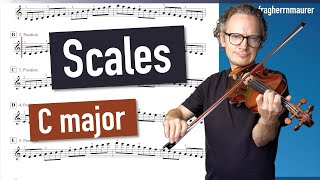 Scales in C major  Daily Practice [upl. by Schaper]