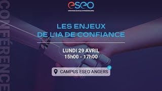 Generative AI  Les enjeux de lIA de confiance Conférence ESEO [upl. by Alberto]