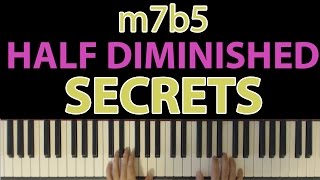 The Secret Chord You Need To Meet The Half Diminished m7b5 [upl. by Burton]