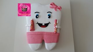 ZahnTorteDis bugdayi pastasi3DMotivtorteBabytorteTooth CakeBaby [upl. by Airednaxela350]