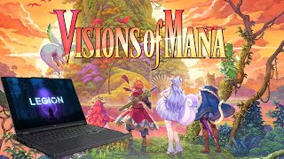 Lenovo Legion Pro 7i Visions of Mana DEMO  i9 13900HX  RTX 4080 [upl. by Yatnoed295]