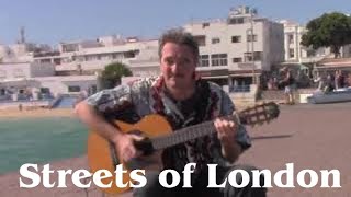 Streets of London  Ralph McTell  fingerstyle Spanish guitar interpretation [upl. by Doownel264]