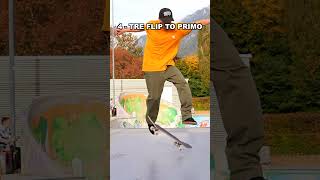 5 Ways to Tre Flip skateboarding skate [upl. by Nussbaum]