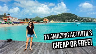 14 ST MAARTEN Attractions You Cant Miss  FREE or CHEAP Things to do in St Maarten [upl. by Thorbert634]