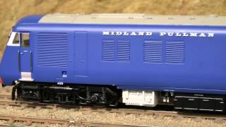 Bachmann Midland Pullman 6car set  OO Scale in Nanking Blue  DCC Fitted [upl. by Yruj]