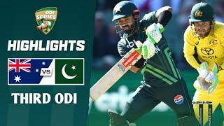 Pakistan vs Australia 3rd Odi Match Highlights 2024  Pak vs Aus 3rd Odi 2024 Highlights pakvsaus [upl. by Kenaz]