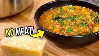 This CHEAP amp EASY Lentil Soup Recipe is Life Changing [upl. by Kipper]