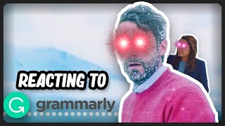 Pocket React Reacts to YouTube Ads Grammarly please sponsor us we need money [upl. by Atin506]