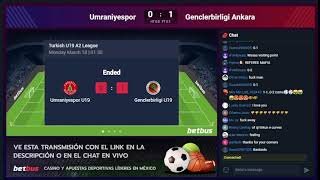 FÃºtbol En Vivo Gratis  Umraniyespor vs Genclerbirligi  U19 Elit B [upl. by Nonnek990]