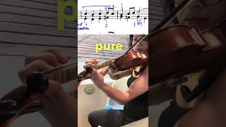 How I practice intonation in Bach Fugues violin violinist violino  Lynn Kuo [upl. by Noach4]