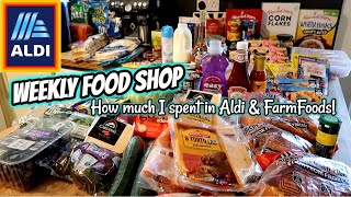 GROCERY HAUL  The BEST offers in ALDI amp FARMFOODS [upl. by Letnwahs]