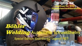 Automatikschweißhelm zuverlässig super Preis leicht augenschonend und leicht bedienbar YT Video [upl. by Zetrac]