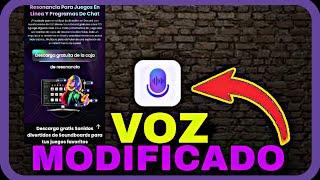 COMO PUEDO MODIFICAR MI VOZ CON Cambiador devozMagicMic [upl. by Hodgkinson]