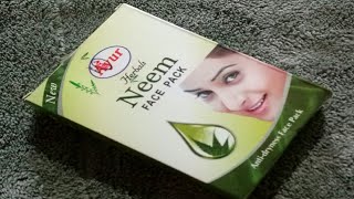 Ayur Herbals Neem Face Pack Antidryness Face Pack For All Skin Types Review 💕 How To Use Effect [upl. by Quiteris274]