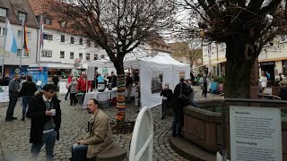 Novembermarkt quotGemünden bäcktquot Mantelsonntag Verkaufsoffener Sonntag in Gemünden am Main [upl. by Kezer]