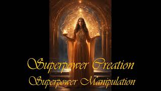 Superpower Creation Superpower Manipulation [upl. by Nagar423]