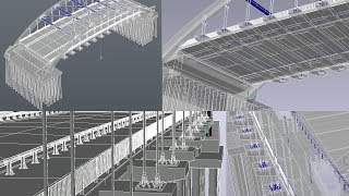 AutoCAD 2013  Arch Bridge [upl. by Assilak]